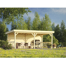 Paviljong PALMAKO Lenna 16,6m² set 308 588x300cm vit