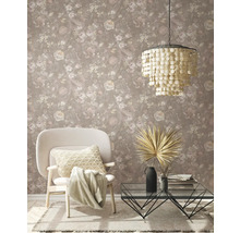 Tapet A.S CRÉATION Blom rosa 10,05x0,53m