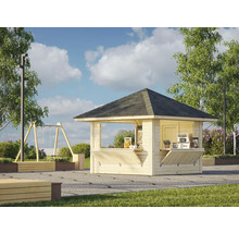 Paviljong PALMAKO Biancaset 106 8,3m² vit