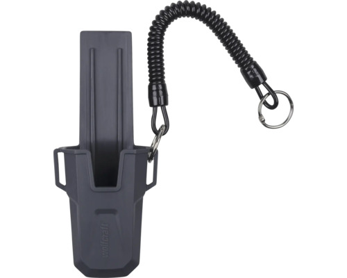 Wolfcraft verktygshållare med spiralkabel och nyckelring