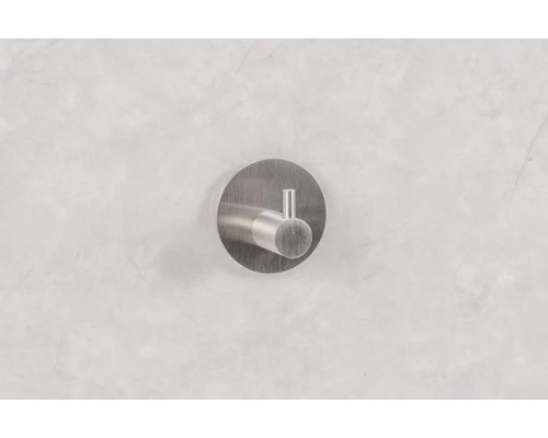 Enkel väggkrok av metall