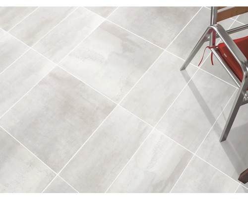 Klinker för inomhusbruk i diagonalmönster.