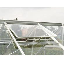 Växthusfönster för ventilation