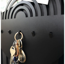 Nyckelhållare med nyckelringar