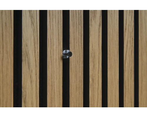 Akustikpanel med skruv för montering