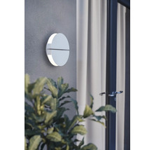 Vit LED-vägglampa för utomhusbruk