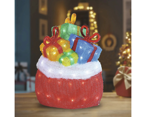 Dekorativ presentpåselampa med flera presenter