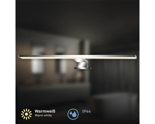 LED-badrumslampa med skyddsklass IP44