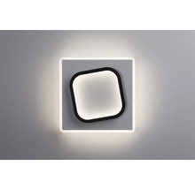 Fyrkantig vägglampa med rundade hörn