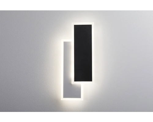 Rektangulär LED-vägglampa med indirekt belysning