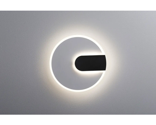 Rund LED-vägglampa med modern design