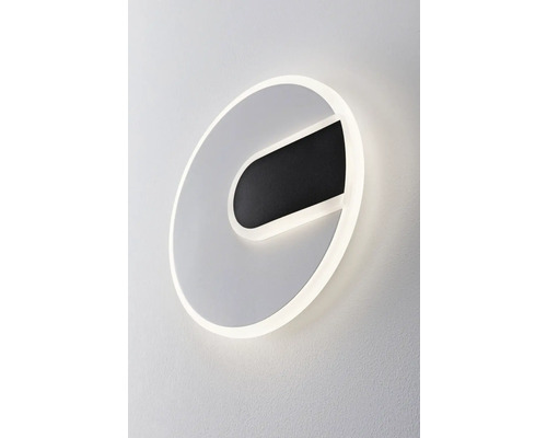 Modern LED-vägglampa i oval design
