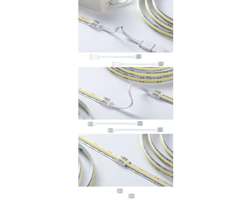 LED-strip med anslutningskontakt