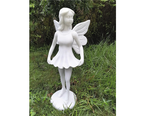 Féfigur som trädgårdsdekoration