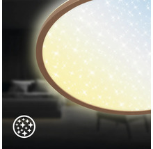 Taklampa med stjärnhimmeleffekt