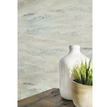 Tapet med vågmönster i interiör