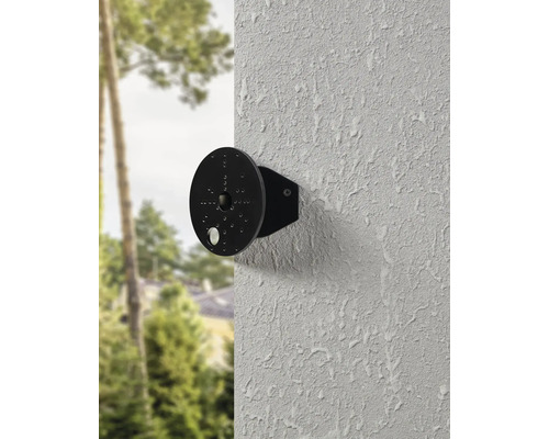 Vridbart fäste för övervakningskamera för väggmontering