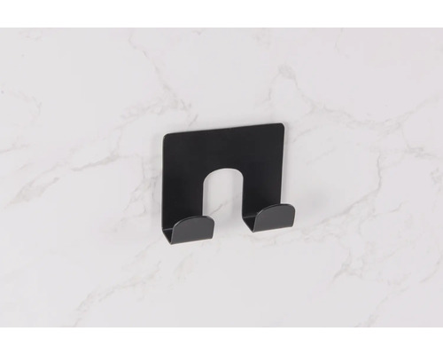 Svart fäste för väggmontering