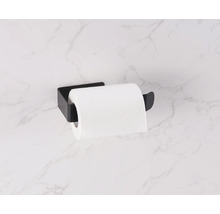 Toalettpappershållare av metall med pappersrulle