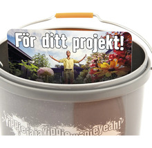 Hink med bild av en kvinna i en trädgård för ditt projekt