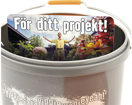 Hink med bild av en kvinna i en trädgård för ditt projekt