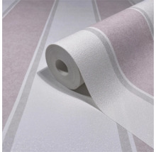 Tapetrulle med randigt mönster