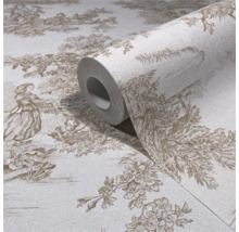 Tapetrulle med lantligt motiv