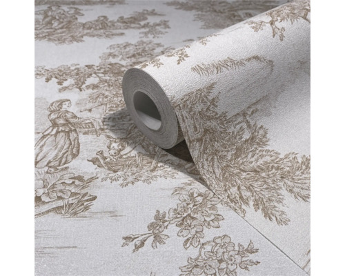 Tapetrulle med lantligt motiv