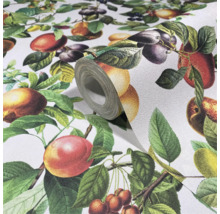 Tapetrulle med fruktmotiv