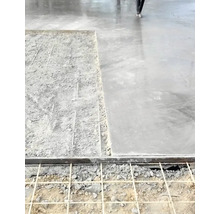 Betongolv före och efter slipning