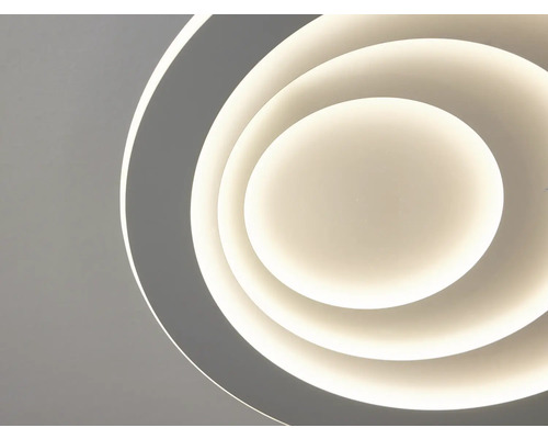 Rund LED-taklampa med modern design