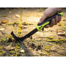 Fogskrapa för trädgårdsplattor som används på gatsten