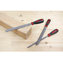 Träraspar med plasthandtag och träbit