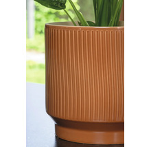 Blomkruka PASSION FOR POTTERY Salamanca stengods Ø22,1x21cm orange