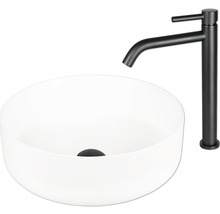 Tvättställ och blandare för badrummet