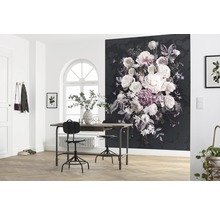Fototapet KOMAR Bouquet Noir 4 delar 200x250cm X4-1018