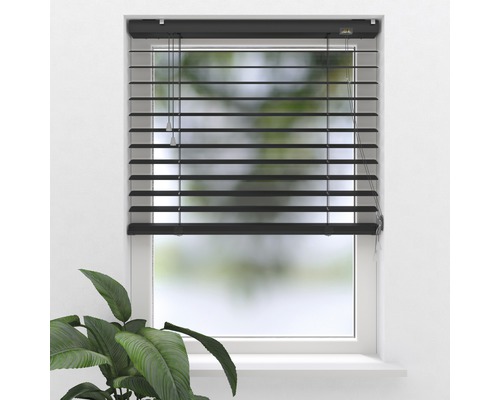 Persienn SOLUNA aluminium 50mm 100x180 svart matt Persienn SOLUNA aluminium 50mm 100x180 svart matt