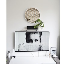 Väggklocka Bella vit Ø50cm