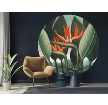 Fototapet SPECIAL DECORATION non-woven Strelitzia Ø190cm