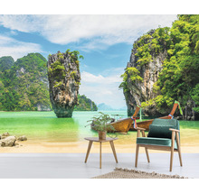 Fototapet SPECIAL DECORATION Båt Thailand 7 delar 340x254cm