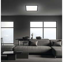 LED Panel BRILONER 22W 29x420x63mm svart