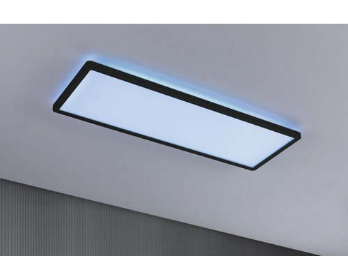 LED Panel PAULMANN Auria 20W 2000lm RGBW HxBxD 25x580x200mm svart med fjärrkontroll + Backlight