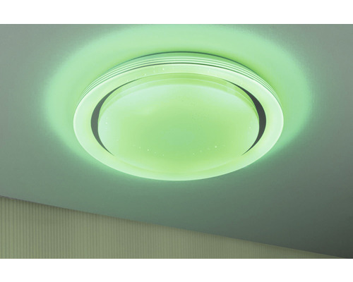 Rund taklampa med belysning