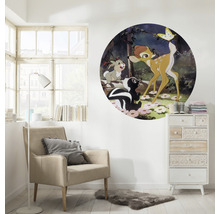 Fototapet KOMAR Bambi Butterfly vit Ø125cm DD1-045