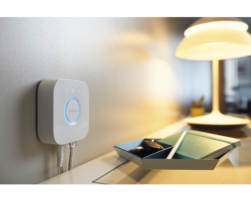Philips Hue Bridge för smart belysningsstyrning i hemmet