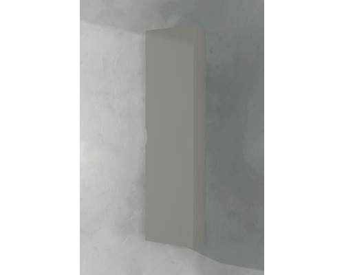 Grått väggskåp för badrumsinredning