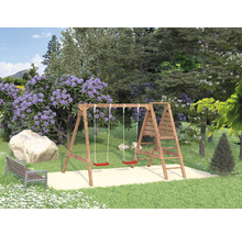 Lekställning PALMAKO Jonas 306x210cm trä brun
