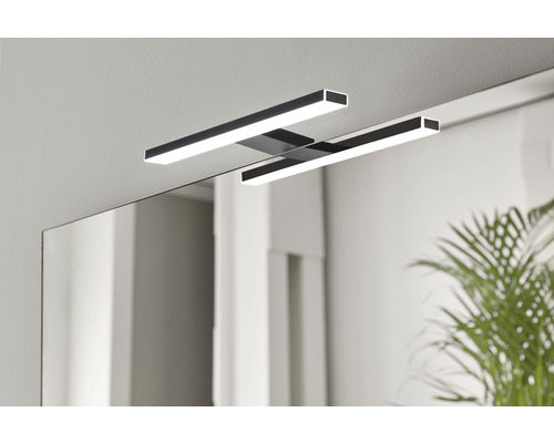 Spegelbelysning FOCCO Esther 2 LED svart 30 cm LED Spegelbelysning FOCCO Esther 2 LED svart 30 cm LED