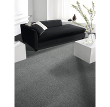 Heltäckningsmatta Velours verona ux musgrå 400cm bred (metervara)
