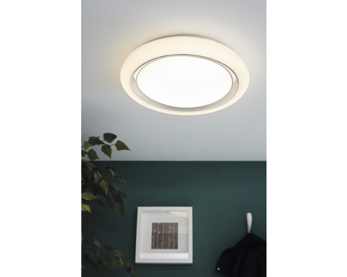 Plafond EGLO Capasso LED Ø34cm Taklampa med rund form och ljusa ljuselement.